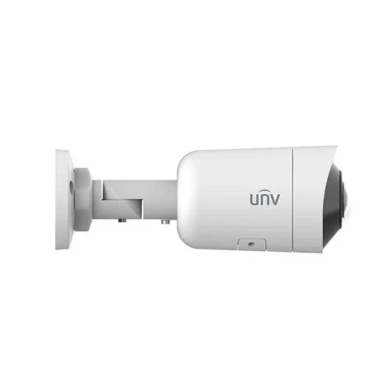 UNV 4K UltraHD Wide Angle Weatherproof Bullet IP Security Camera with a 1.68mm Fixed Lens