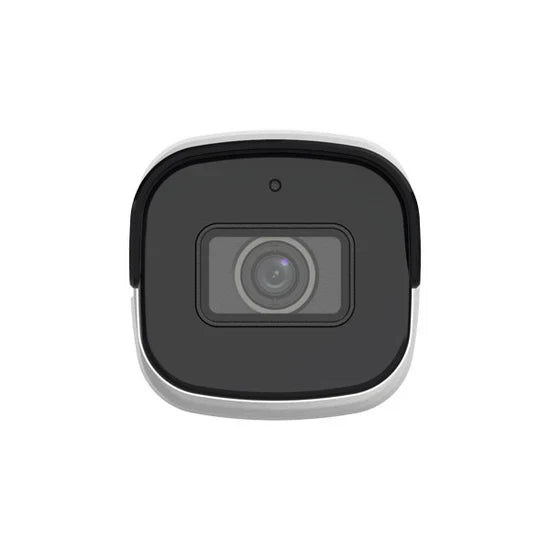 UNV FullHD 1080p (2MP) Prime I NDAA Compliant Weatherproof Bullet IP Security Camera with a 2.8mm Lens, LightHunter Illumination Technology, and a Built-In Mic