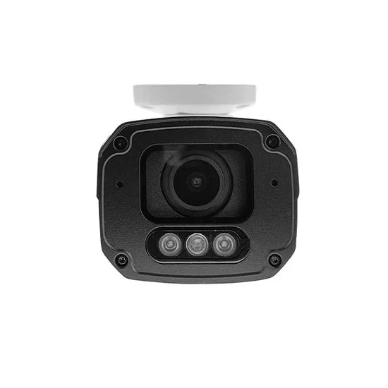 UNV 4MP NDAA-Compliant ColorHunter+ 24/7 Color Weatherproof Bullet IP Security Camera with a 2.8-12mm Motorized Zoom Lens and Deep Learning Artificial Intelligence