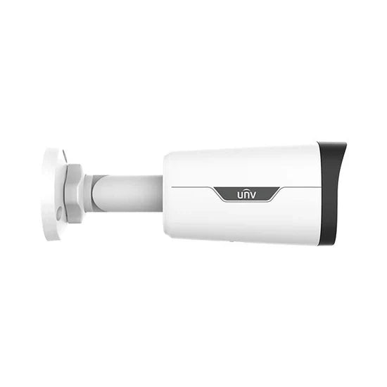 UNV 4MP Bullet Prime I NDAA Compliant IP Security Camera with a 2.8-12mm Motorized Varifocal Lens and Built-In-Mic