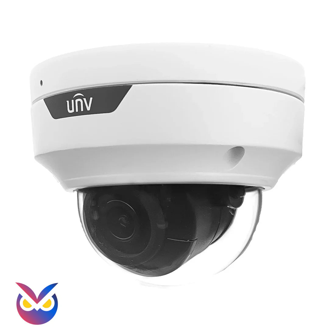 OwlView 4MP Wise-ISP Vandal Dome IP Security Camera with a 2.8mm Fixed Lens