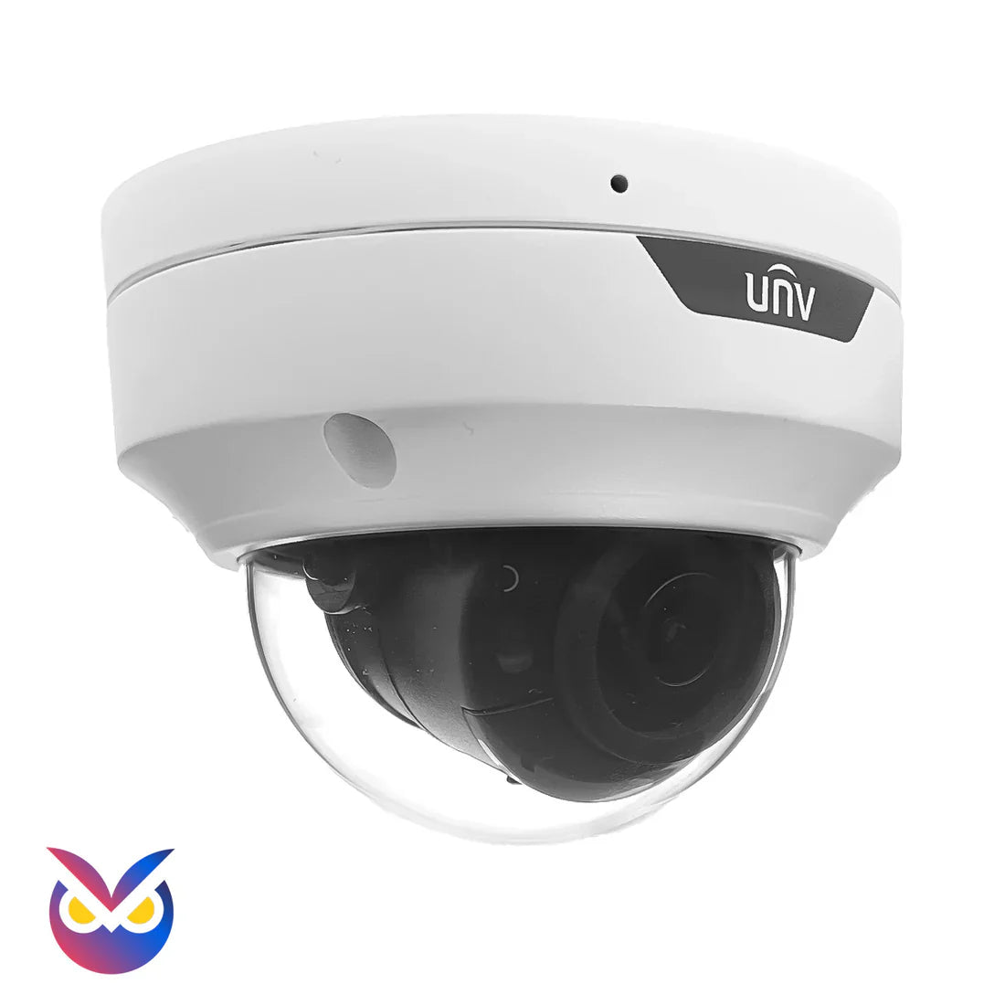 OwlView 4MP Wise-ISP Vandal Dome IP Security Camera with a 2.8mm Fixed Lens