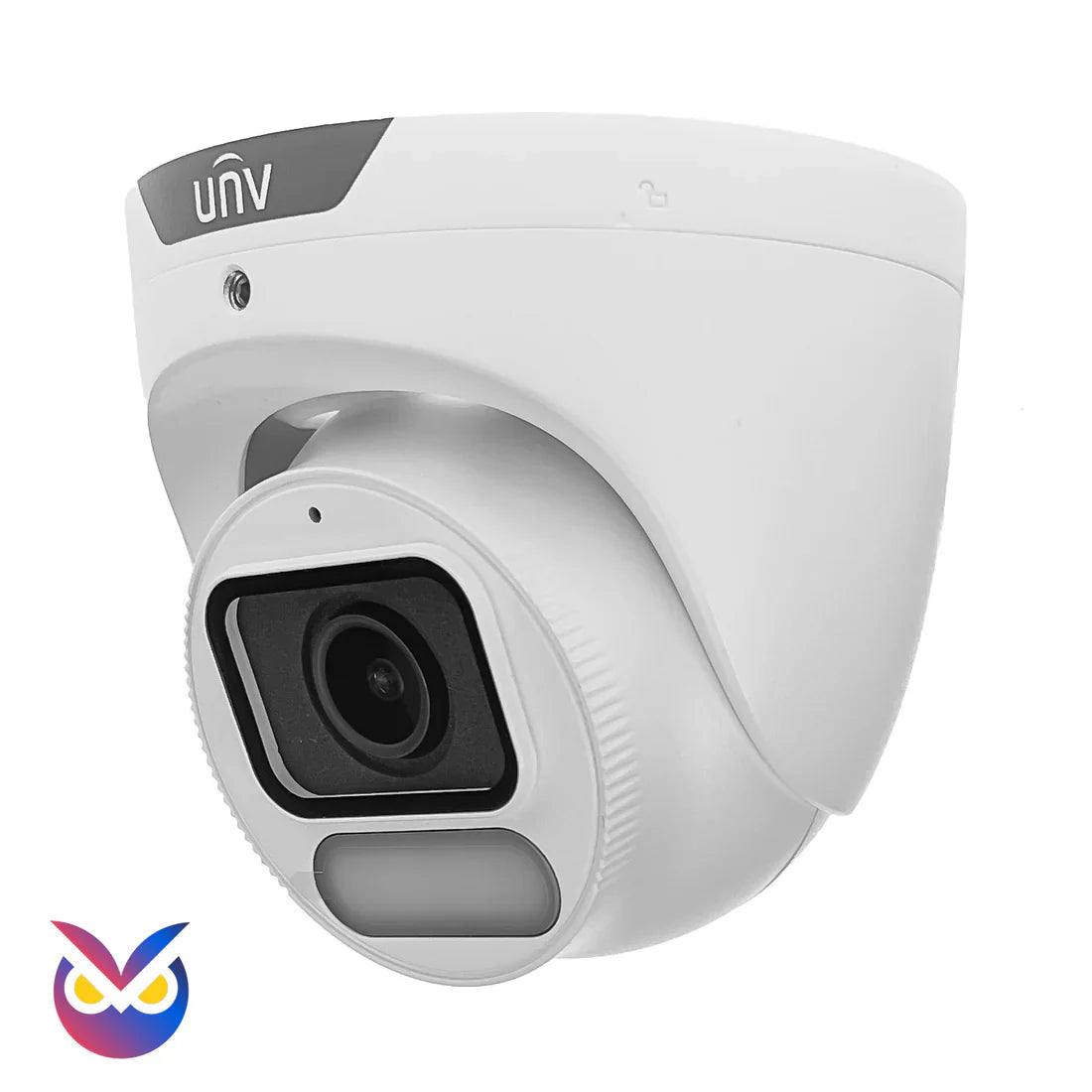 OwlView 4K Wise-ISP Turret IP Security Camera with a 2.8mm Fixed Lens
