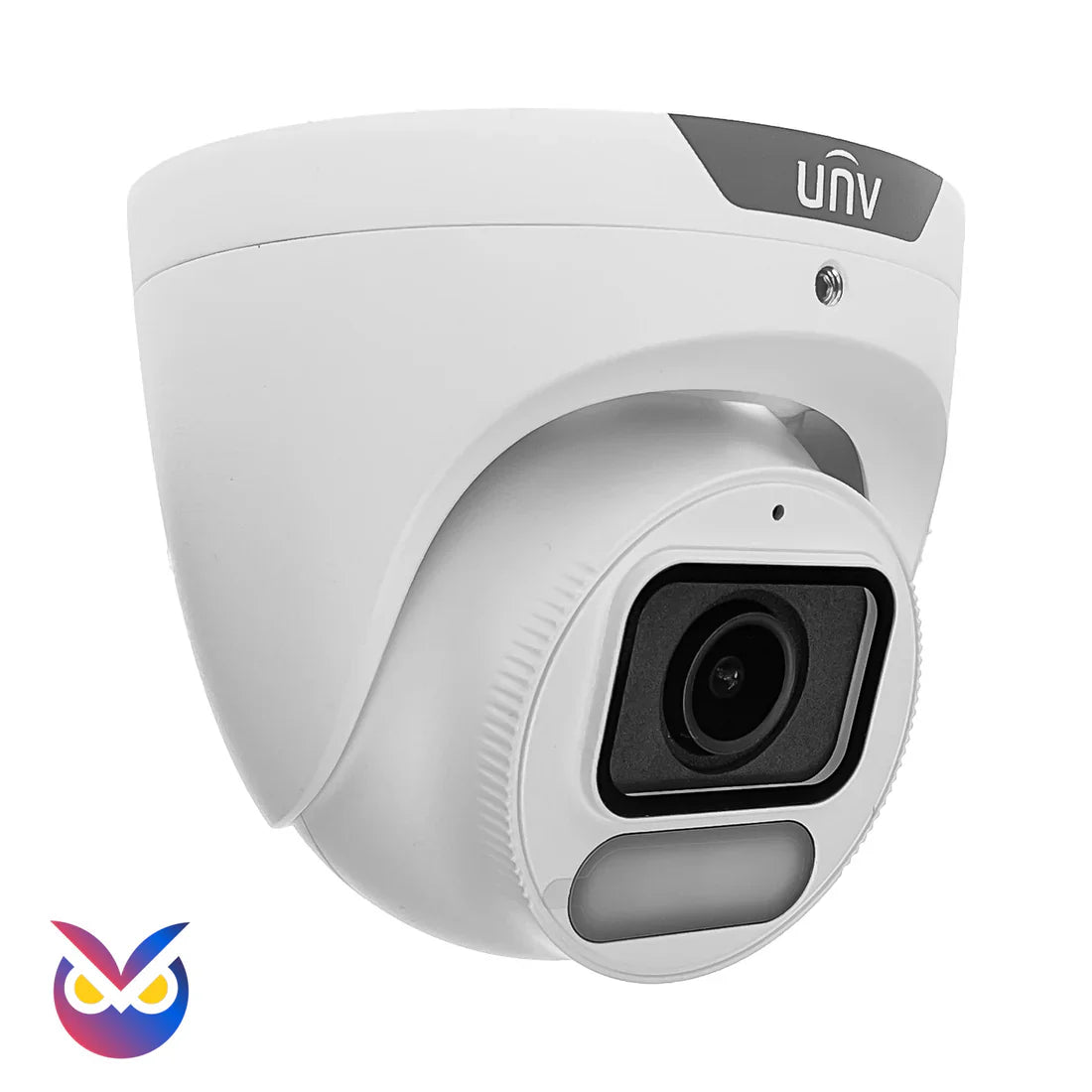 OwlView 4K Wise-ISP Turret IP Security Camera with a 2.8mm Fixed Lens