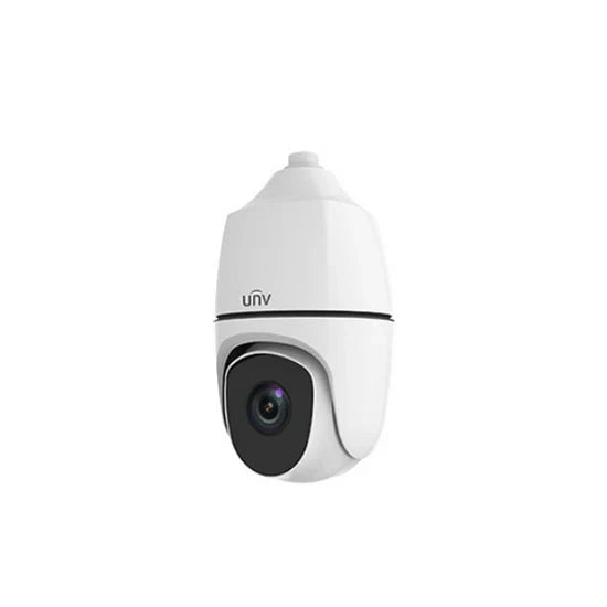 UNV 8MP Lighthunter IR Network NDAA Compliant PTZ Dome Camera with 5.7 ~ 228mm Automatic Focusing Motorized Zoom Lens