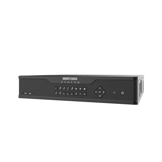 UNV 12MP 16-Channel NDAA-Compliant IP Network Video Recorder with 4 SATA Hard Drive Bays and RAID Data Protection